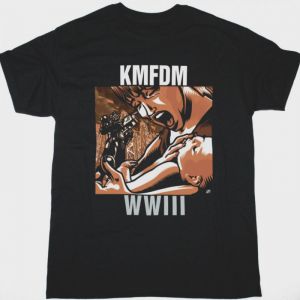 KMFDM WWIII NEW BLACK T SHIRT