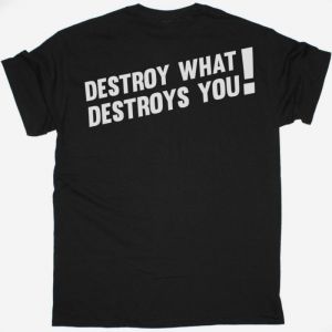 KMFDM ADIOS NEW BLACK T SHIRT