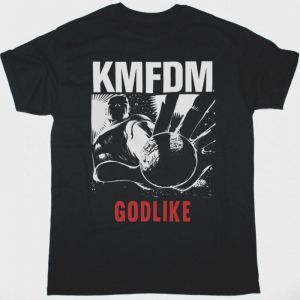 KMFDM GODLIKE NEW BLACK T SHIRT
