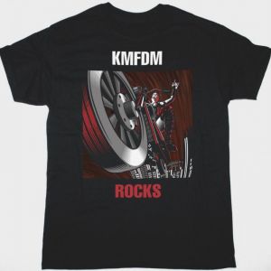 KMFDM ROCKS NEW BLACK T SHIRT