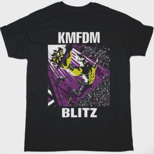 KMFDM BLITZ NEW BLACK T SHIRT
