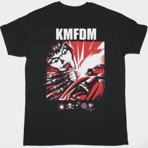 KMFDM SYMBOLS NEW BLACK T SHIRT