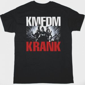 KMFDM KRANK NEW BLACK T SHIRT