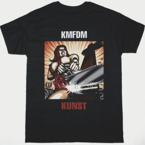 KMFDM KUNST NEW BLACK T SHIRT