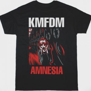KMFDM AMNESIA NEW BLACK T SHIRT