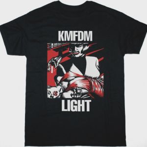 KMFDM LIGHT NEW BLACK T SHIRT