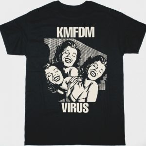 KMFDM VIRUS NEW BLACK T SHIRT