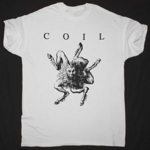 COIL CHAOSTROPHY NEW WHITE T-SHIRT