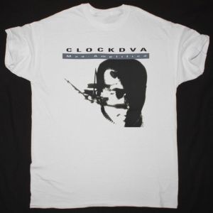 CLOCK DVA MAN-AMPLIFIED NEW WHITE T-SHIRT