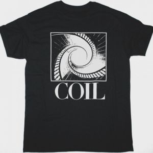 COIL ANAL STAIRCASE NEW BLACK T-SHIRT