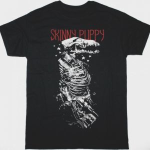 SKINNY PUPPY FINAL TOUR NEW BLACK T-SHIRT