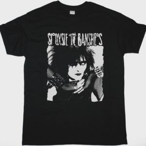 SIOUXSIE AND THE BANSHEES PORTRAIT NEW BLACK T SHIRT