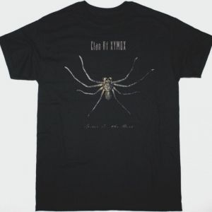 CLAN OF XYMOX SPIDER ON THE WALL NEW BLACK T SHIRT