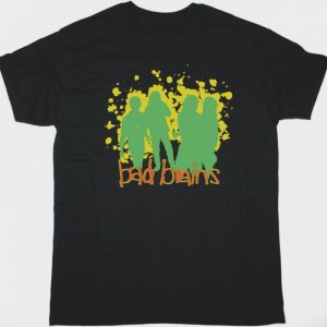 BAD BRAINS WITH THE QUICKNESS 89 NEW BLACK T SHIRT