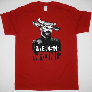 NOMEANSNO ‎WRONG AGAIN NEW RED T SHIRT