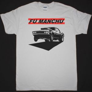 FU MANCHU ASPHALT RISIN NEW ICE GREY T-SHIRT