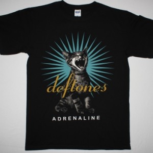 DEFTONES ADRENALINE 95 NEW BLACK T-SHIRT