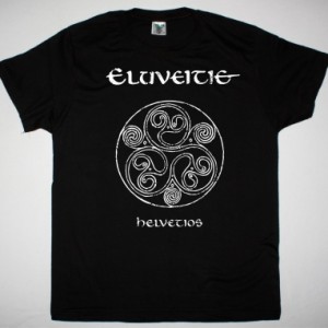 ELUVEITIE HELVETIOS NEW BLACK T SHIRT