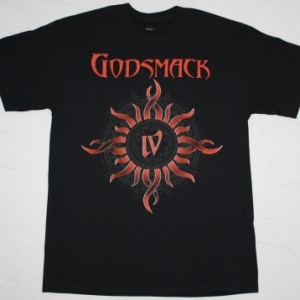 GODSMACK IV NEW BLACK T-SHIRT