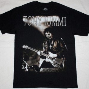 TONY IOMMI ON STAGE NEW BLACK T-SHIRT