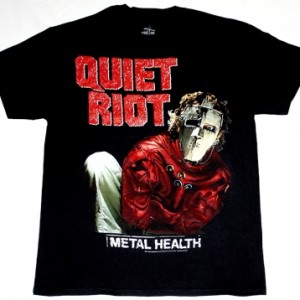 QUIET RIOT METAL HEALTH '83 NEW BLACK T-SHIRT