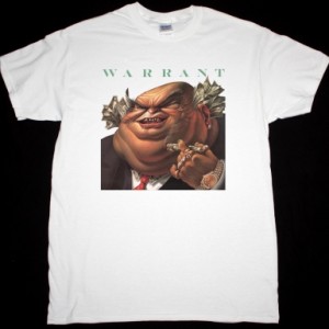 WARRANT DIRTY ROTTEN FILTHY STINKING RICH 1989 NEW WHITE T-SHIRT