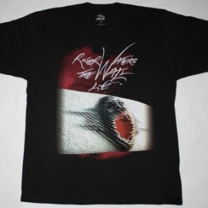 ROGER WATERS THE WALL TOUR EUROPE NEW BLACK T-SHIRT