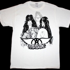 AEROSMITH DRAW THE LINE NEW WHITE T-SHIRT