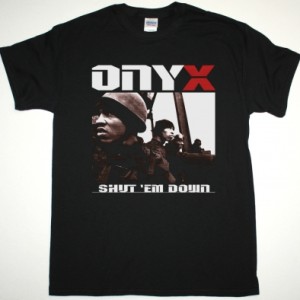 ONYX SHUT'EM DOWN  NEW BLACK T-SHIRT