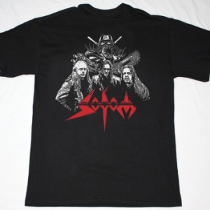 SODOM TEN BLACK YEARS NEW BLACK T-SHIRT