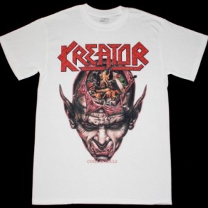 KREATOR COMA OF SOULS'90 NEW WHITE T-SHIRT