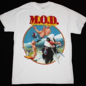 M.O.D. SURFIN' M.O.D.88 NEW WHITE T-SHIRT