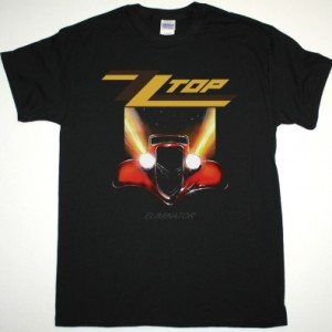ZZ TOP ELIMINATOR NEW BLACK T-SHIRT