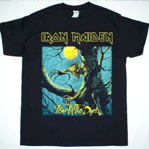 IRON MAIDEN FEAR OF THE DARK 1992 NEW BLACK T-SHIRT