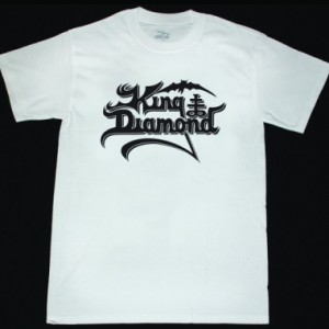 KING DIAMOND LOGO NEW WHITE T-SHIRT