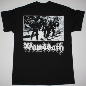 WOMBBATH INTERNAL CAUSTIC TORMENTS NEW BLACK T-SHIRT