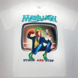 MARILLION PUNCH AND JUDY'84 NEW WHITE T-SHIRT