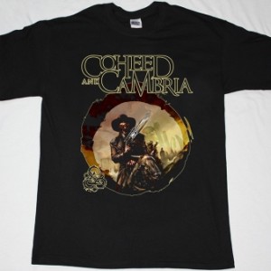 COHEED AND CAMBRIA THE NARROWS NEW BLACK T-SHIRT