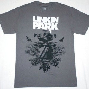 LINKIN PARK WAR  NEW GREY CHARCOAL T-SHIRT