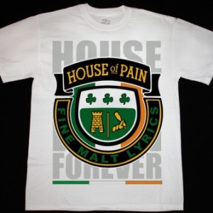 HOUSE OF PAIN FINE MALT LYRICS NEW WHITE T-SHIRT