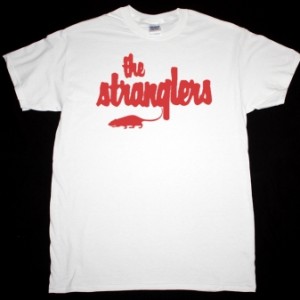 THE STRANGLERS LOGO NEW WHITE T-SHIRT
