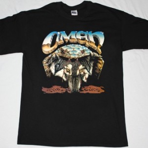 OMEN THE CURSE 1986 NEW  BLACK T-SHIRT