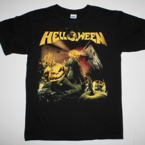 HELLOWEEN STRAIGHT OUT OF HELL  NEW BLACK T-SHIRT