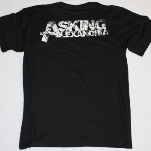 ASKING ALEXANDRIA BAND NEW BLACK T-SHIRT