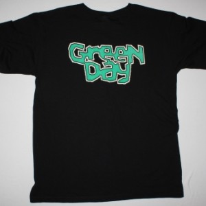 GREEN DAY BAND NEW BLACK T-SHIRT