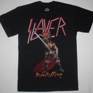 SLAYER SHOW NO MERCY'83  NEW BLACK T-SHIRT