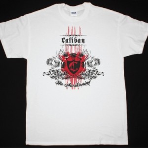 CALIBAN THE AWAKENING NEW WHITE T-SHIRT