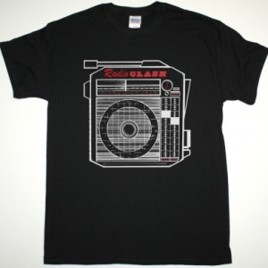 THE CLASH RADIO CLASH NEW BLACK T-SHIRT