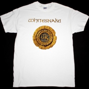WHITESNAKE 1987 NEW WHITE T-SHIRT