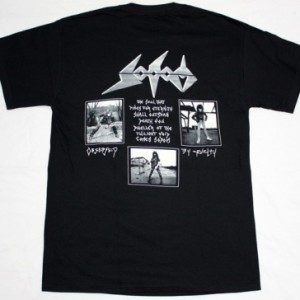 SODOM OBSESSED BY CRUELTY'86  NEW BLACK T-SHIRT